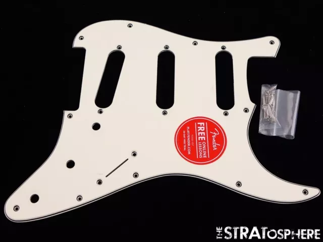 Fender Squier Classic 60s Strat PICKGUARD Stratocaster Vintage / Parchment