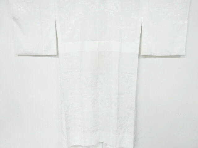 6722853: Japanese Kimono / Vintage Hitoe Juban / Flower & Egasumi Pattern