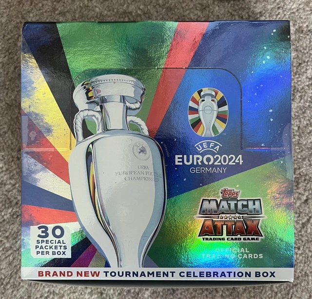 UEFA 2024/25 Topps - Caja Blaster Con 7 Sobres De Clubes