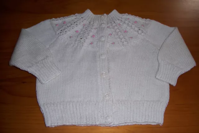 Girls  Pure Wool Embroidered Cardigan