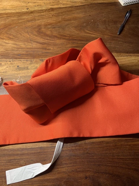 Vintage Japan Obi Gürtel rot