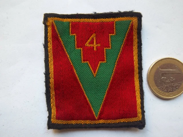Ecusson de Veste 3ème Corps d'Armée Petit Modèle à velcro
