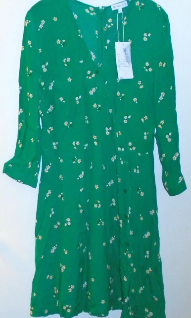 Warehouse verity floral midi shop wrap dress