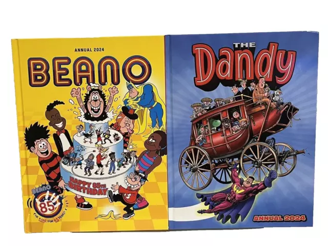 Beano and The Dandy Annual 2024 2 Book Set DC Thomson & Co Collectors