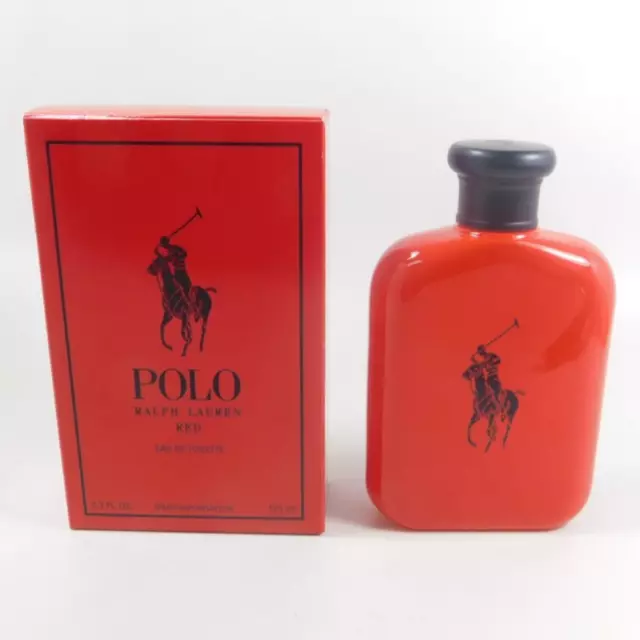 Polo Red by Ralph Lauren EDT for Men 4.2 oz - 125 ml *NEW IN SEALED BOX*