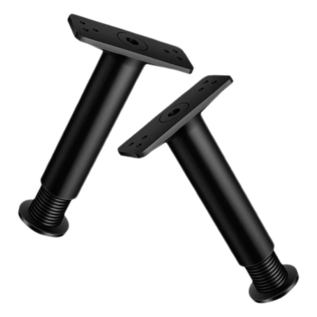 2pcs lit support les jambes meubles support pieds meubles de remplacement de