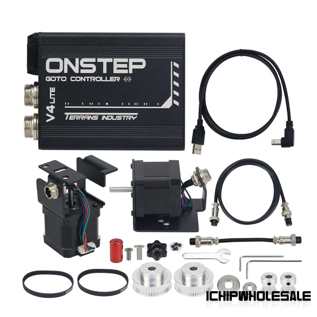 V4 EQ3D Onstep EQ3D Equatorial Mount V4 GOTO Upgrade Kit Biaxial Tracking WiFi