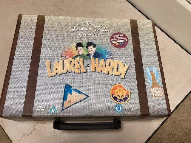 LAUREL AND HARDY DVD FEATURE FILM COLLECTION X 10  Superb.