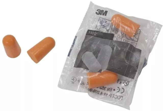 3M 1100 Ear Plugs, SNR 37dB (FREE UK P&P)