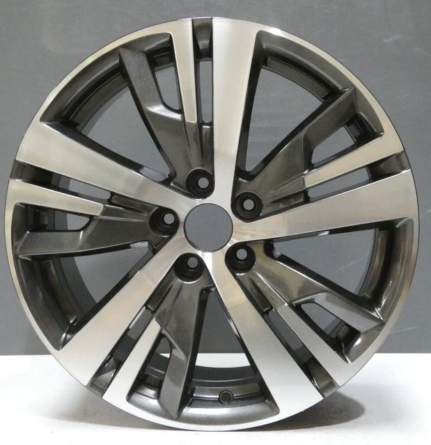 Peugeot 3008 & 5008 18" Alloy Wheel Rim Grey Diamond Cut 9809687377 Genuine X 1