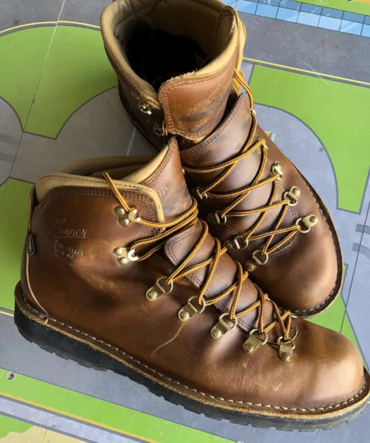 DANNER GORE-TEX MOUNTAIN Pass Harvest USA Hiking Boots Men's Size ...