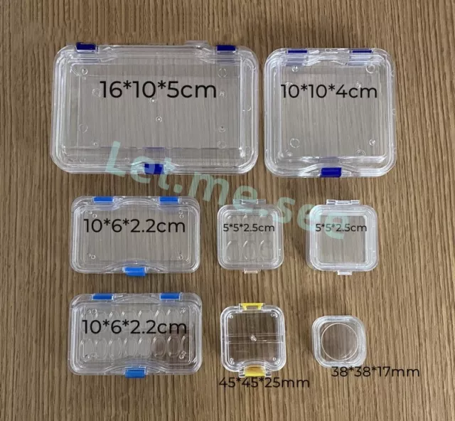 Denture Membrane Case False Hinged Inlay Fragile Display Jewelry Box Plastic