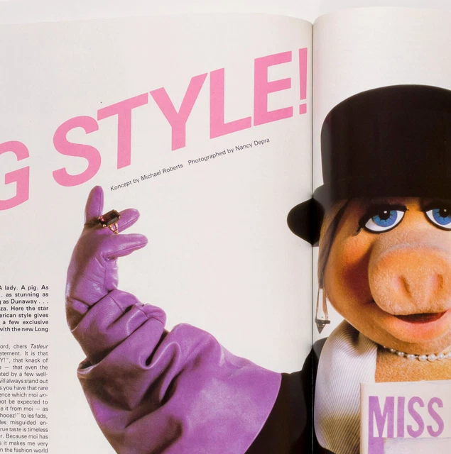 MISS PIGGY MUPPETS CUSI CRAM Liza Minnelli BOB MACKIE Zach Galligan ...