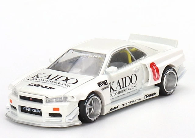 KYOSHO AUTOSCALA MINI-Z Nissan Skyline GT-R R35 Perla Bianca MA020