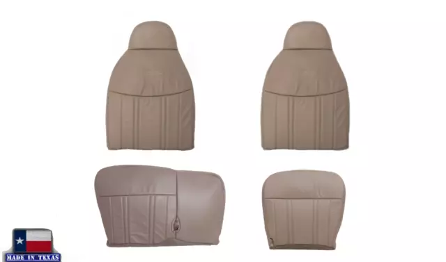 New Front Tan 60/40 Bench Seat Cover For 1997 1998 Ford F150 Lariat XLT Crew Cab