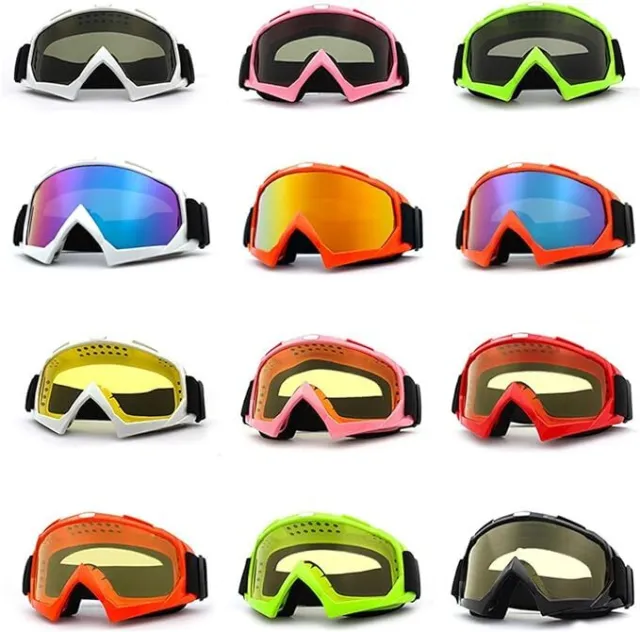 Winter Snow Sports Goggles 100% UV400 Protection Ski Snowboard Windproof Eyewear