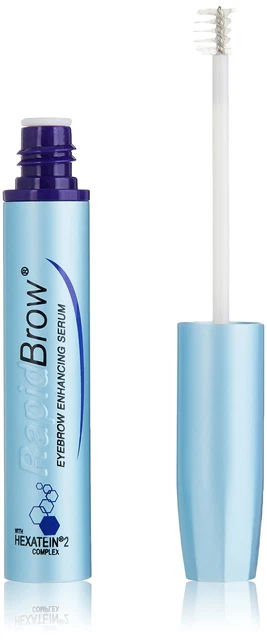 Suero mejorador de cejas RAPIDBROW, 3 ml/0,1 onza líquida transparente