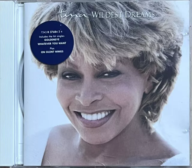 A22: Tina Turner - Wildest Dreams CD Album 1996. Includes Goldeneye. 