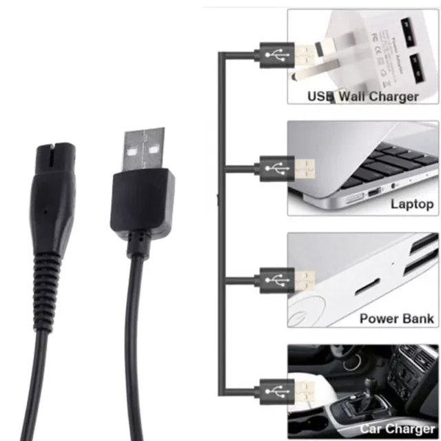 A00390 5V electric shaver USB plug charger cable for shavers RQ310/311/312/-tz