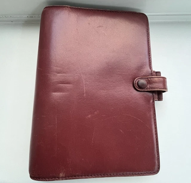 Filofax Saffiano Bookcase Filofax Organiseur De Poche Saffiano - Orange Vif Filofax Saffiano Brights