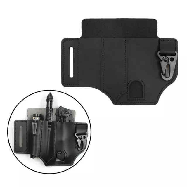 Multitool Gaine Organisateur De Poche Etui En Cuir Porte-clés Pochette