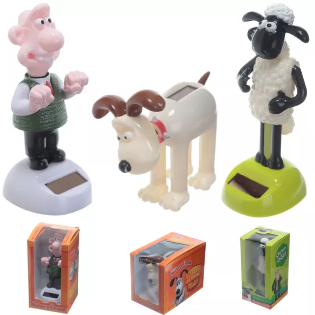 Wallace and Gromit Shaun the Sheep Dancing Solar Pal Figure Individually Boxed