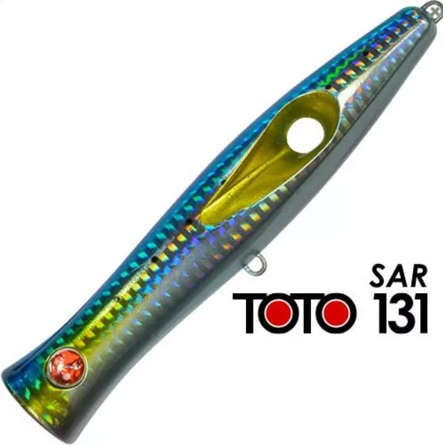 Artificiale Popper Toto 131 Col Sar Seaspin Lure Señuelo Spinning Mare Italy