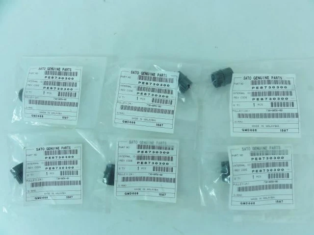 190502 New-No Box; Sato PE8730300 Lot-6 Pulleys for M-8485Se