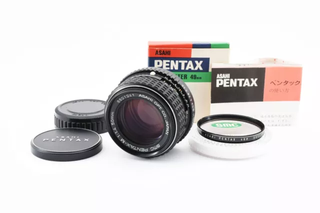 [Near Mint] Pentax SMC Pentax-M 50mm f1.4 MF Standard Lens K Mount from Japan