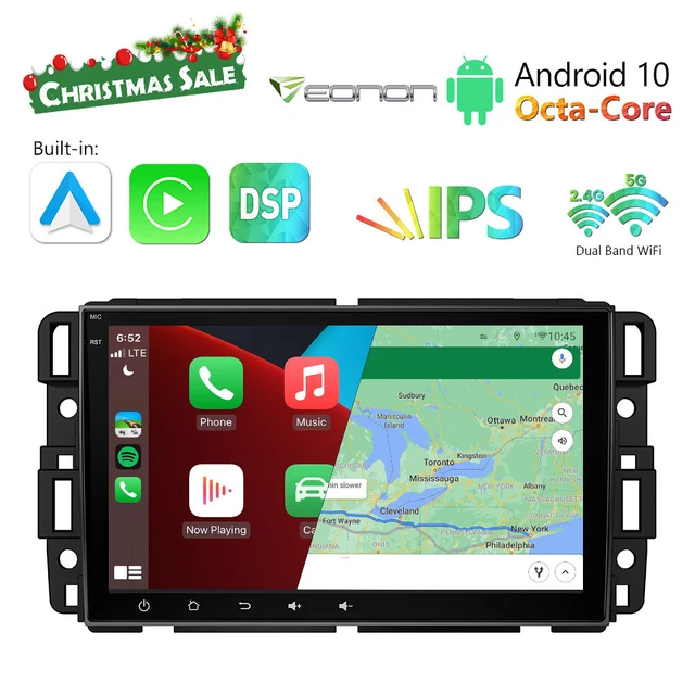 For Chevy Wireless Apple CarPlay Android Auto Car Radio Stereo GPS Navigation 8"