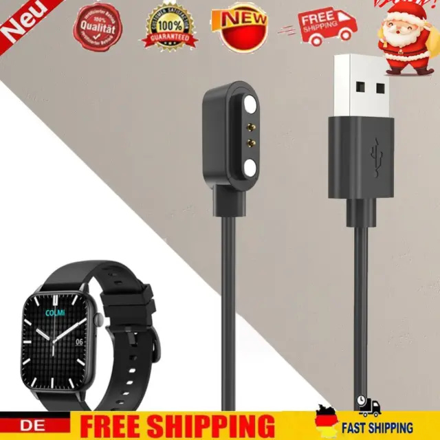 Smart Watch Charger Magnetic 0.6M USB Fast Charging Cable for COLMI C60/C61/ I20