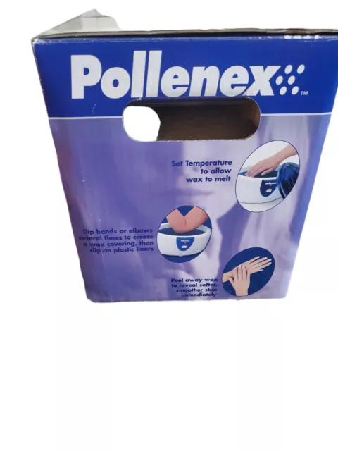 Pollenex Parafina Terapia de calor PB2Q Calentador de cera NIB Artritis Dolores Cera / Revestimientos 3