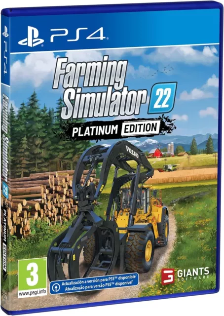 Farming Simulator 22 Platinum Edition - Ps4 Playstation 4 Nuovo Italiano