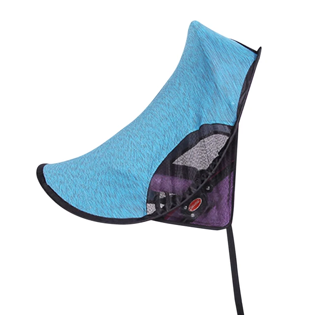 Cubierta de cochecito color liso impermeable sombrilla ligera