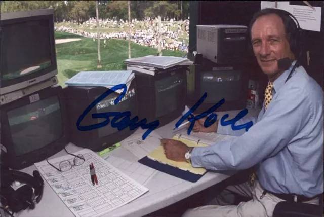 Gary Koch Signed 4x6 Photo PGA Tour Golfer Golf Broadcaster Masters Auto