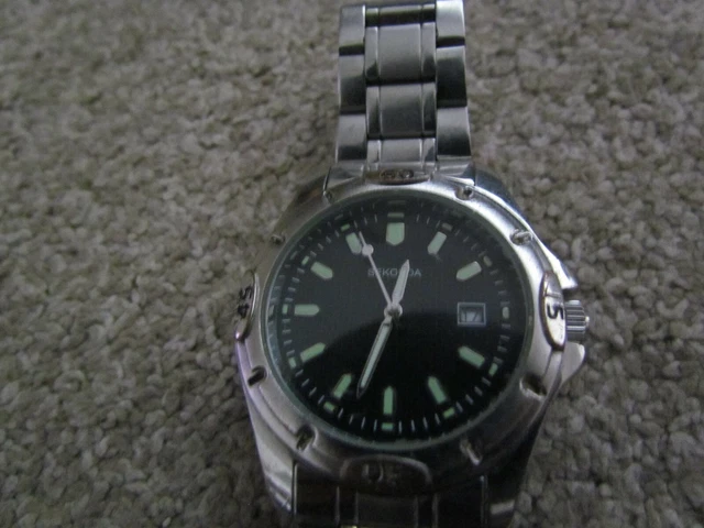 SEKONDA 3425 AKV Watch Fully Working New Battery 30M Water