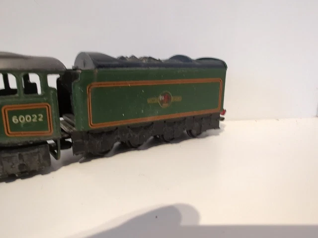 Hornby Dublo 2 Rail OO Mallard A4 4-6-2 60022 BR Green Loco & Tender 2