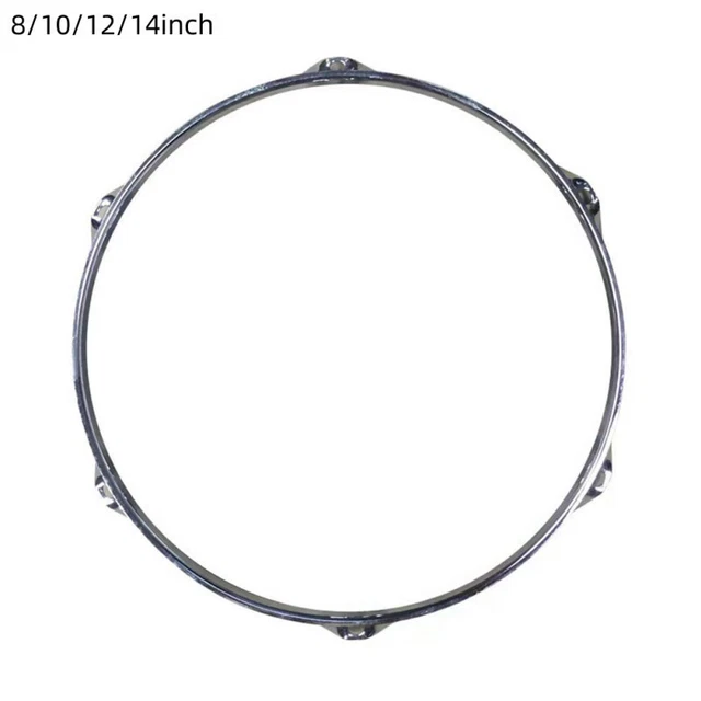 Zinc Alloy Drum Hoop Ring Rim for Optimal Condition 8 10 12 14 inch Snare Drums