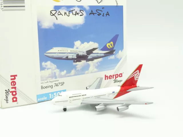 Herpa Aircraft Airlines 1/500 - Boeing 747 Sp Qantas Asia