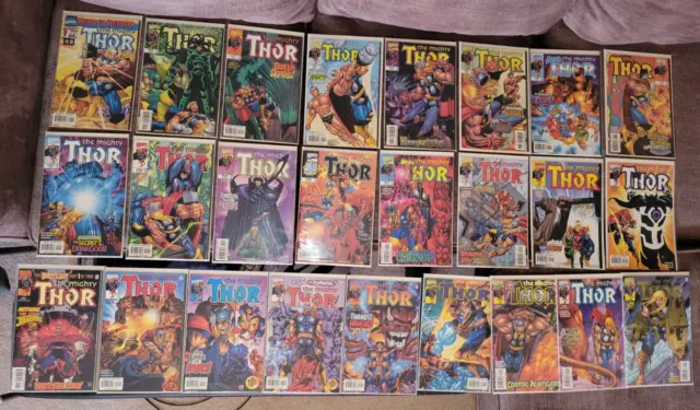Marvel Comics Lot: Thor #1-25 (1998) - Jurgens & Romita Jr