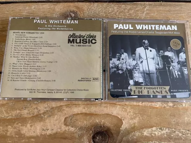 Cd: Paul Whiteman & His Orchestra: Featuring The Modernaires/Charlie Teagarden/M