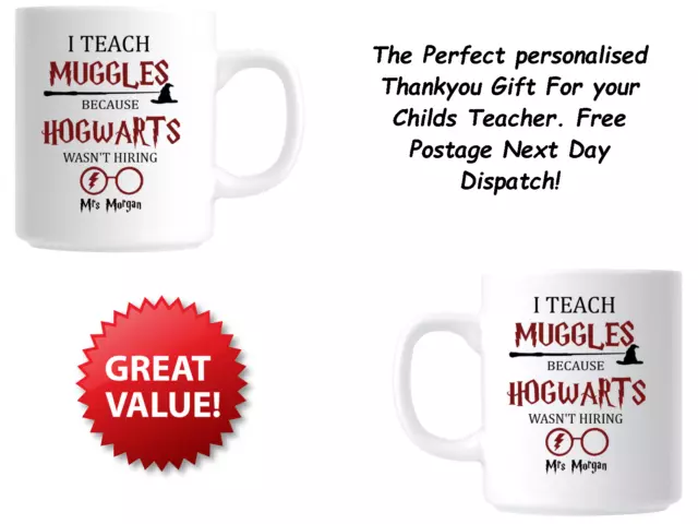 Personalised Harry Potter Teacher Gift, Classroom Muggles Tolerated Class  Room