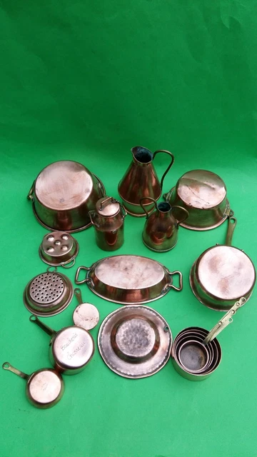 ANCIENNE PARTIE DE service dinette cuisine en aluminium SALADIER