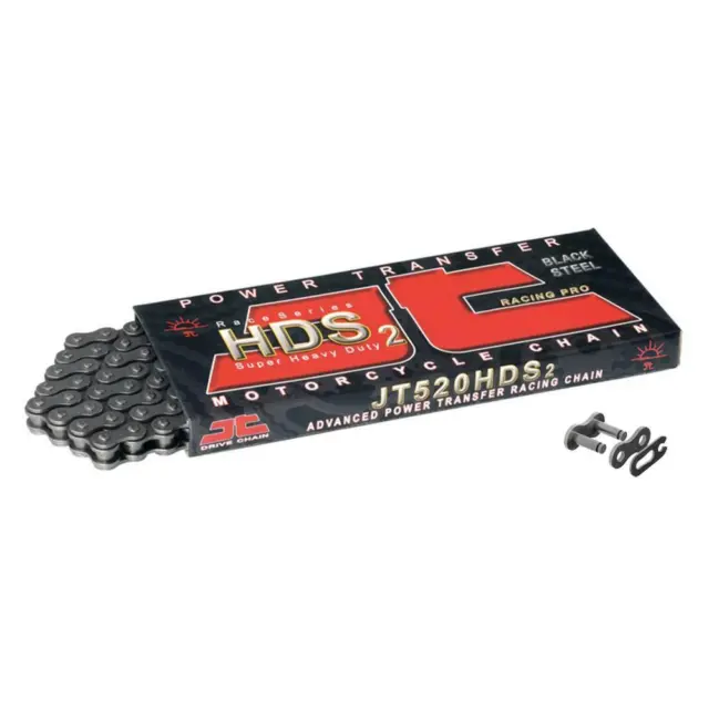JT HDS2 520 Pitch Heavy Duty Motorcycle Roller Drive Chain