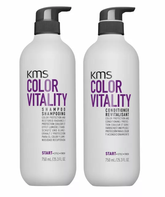 KMS California Color Vitality Shampoo & Conditioner Duo 25.3 oz set