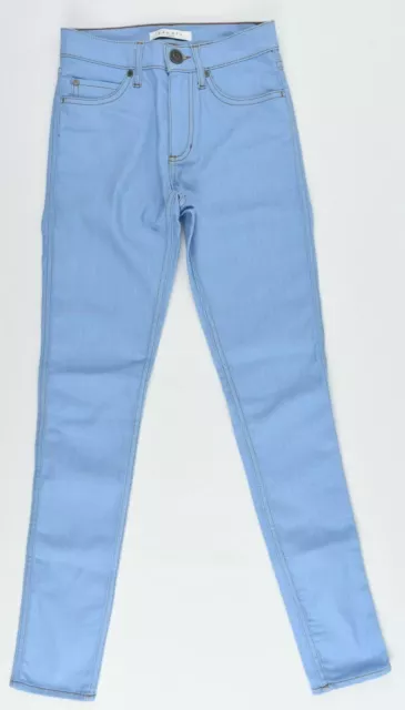 SANDRO PARIS Women's Light Blue Mid Rise Skinny Jeans- EU 34 (UK 6)