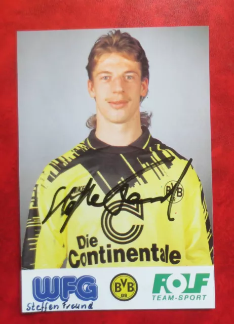 PK14,51)   Autogramm  Steffen Freund    Borussia Dortmund BVB 09