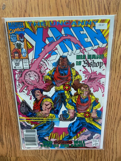 Uncanny X-Men vol.1 #282 1991 Newstand High Grade 8.0 Marvel Comic Book E2-37