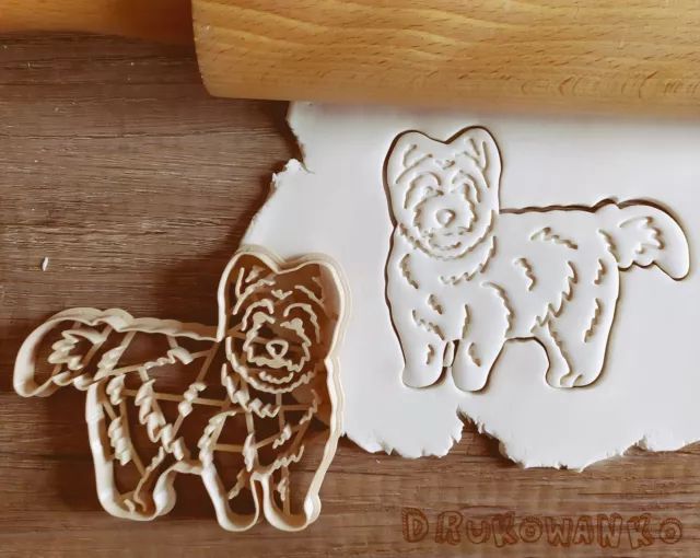 West Highland white terrier Dogs Face Body Cookie Cutter Dog Animal Pet
