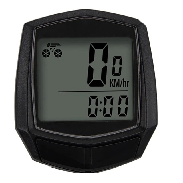 F Fityle Compteur De Vélo Stationnaire – Remplacement, écran LCD, Temps/vitesse/distance/calories, 9,4x8,1cm